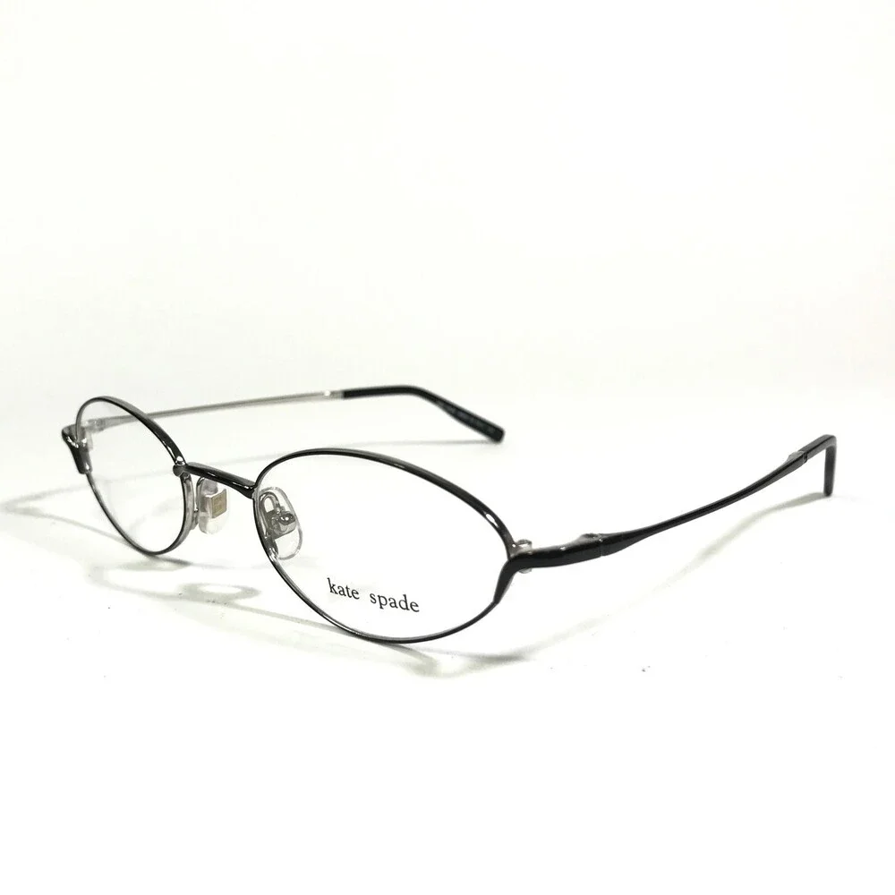 Kate Spade Eyeglasses Frames NEELY W52 Black Round Full Rim 47-19-130